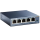 TP-Link TL-SG105 5-Port RJ45 10/100/1000Mbps Switch Metall Gehäuse