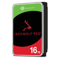 16TB Seagate IronWolf Pro NAS + Rescue 3.5" SATA 6Gb/s 7200 256MB CMR Dauerbetrieb