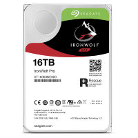 16TB Seagate IronWolf Pro NAS + Rescue 3.5" SATA 6Gb/s 7200 256MB CMR Dauerbetrieb