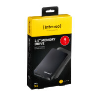 4TB Intenso Memory Drive 2.5" SATA USB 3.0 extern