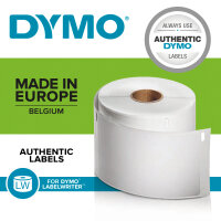 DYMO LW-Kunststoff-Etiketten 32x57mm 800 St weiß permanent