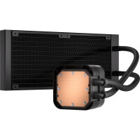 Corsair iCUE H100i Elite LCD XT Black Edition 240mm Wasserkühlung LED-Steuerung 2x 120mm Lüfter schwarz