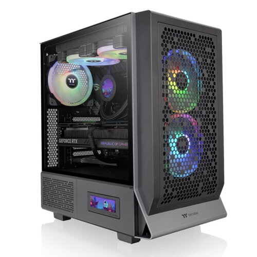 Thermaltake Ceres 300 TG Midi Tower  "ARGB"        Black retail
