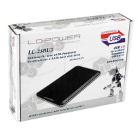 LC-Power Geh 6.3cm (2,5") SATA>USB3.0 LC-25BU3 (B)