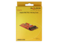 DeLOCK Mini PCIe Card 1xM.2