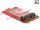 DeLOCK Mini PCIe Card 1xM.2