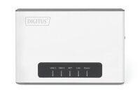 Digitus 2-Port USB 2.0 Wireless Multifunktions-Netzwerk Server, 300 Mbps