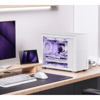 Jonsbo D31 Mini Tower Mesh White Edition Micro PC Gehäuse mATX