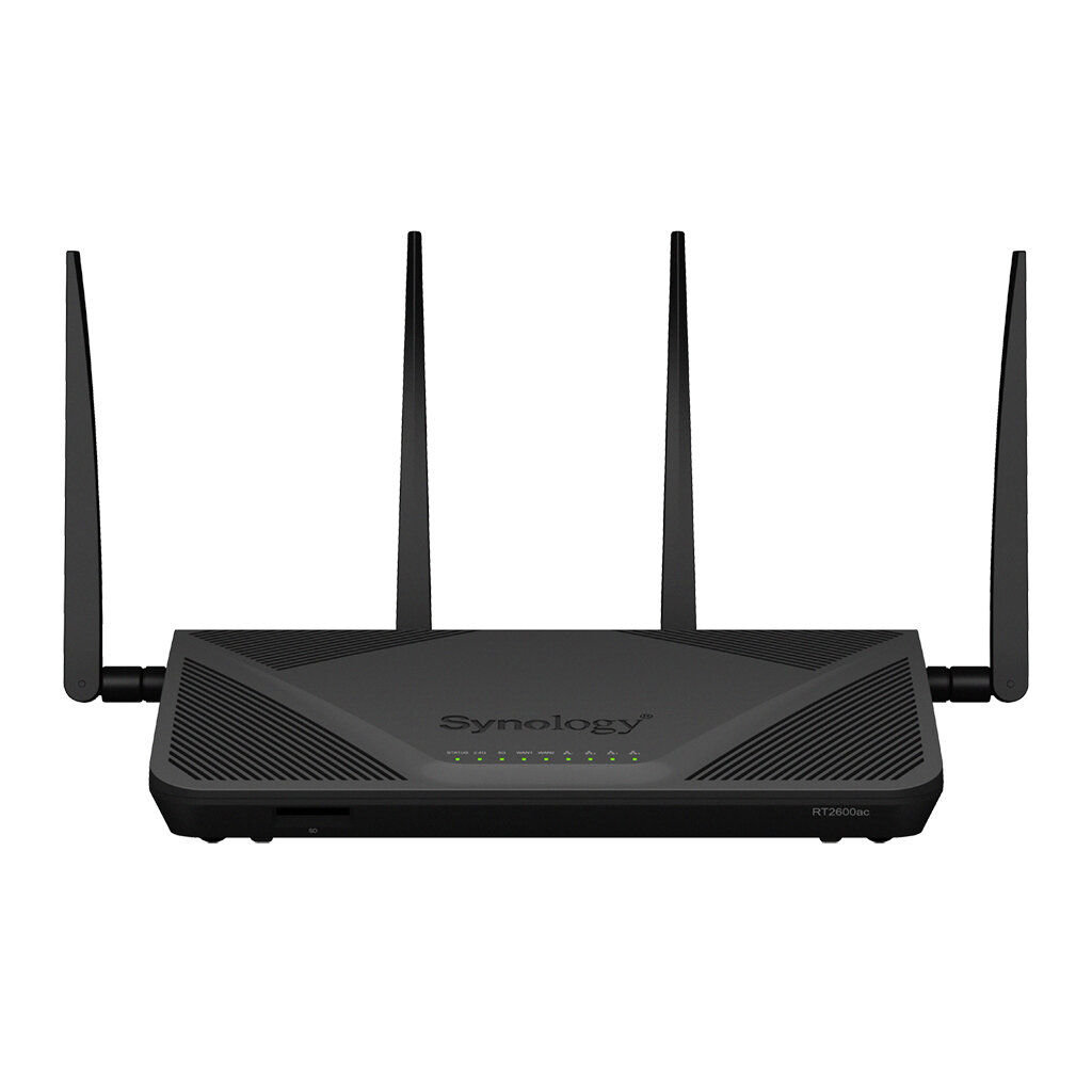 Synology Router RT2600ac MU-MIMO 4x4 802.11ac Wave2 WLAN, 194,22