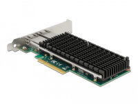 DeLOCK PCIe 2xRJ45 10GLAN X540