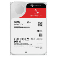 20TB Seagate IronWolf Pro NAS 3.5" SATA 6Gb/s + Rescue CMR 7200 256MB Dauerbetrieb
