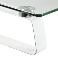 Logilink Monitorerhöhung /-tisch aus Glas, max. 20 kg
