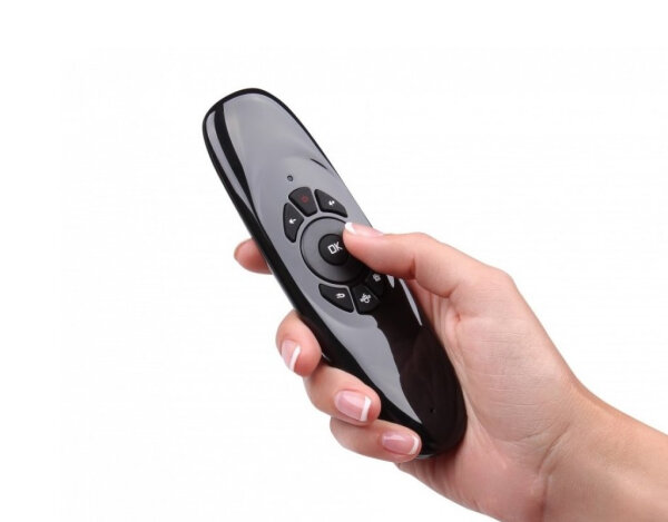 Xoro AMW 100, 2.4GHz Airmouse mit Gyroskop Sensor, Mic, Tast