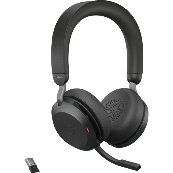 Jabra Headset Evolve2 75 UC Duo, inkl. Link 380a