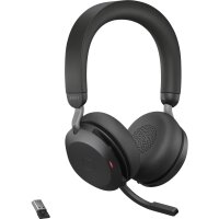Jabra Headset Evolve2 75 UC Duo, inkl. Link 380a