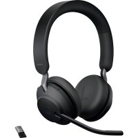 Jabra Headset Evolve2 65 UC Duo, inkl. Link 380a &...
