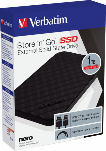 1TB Verbatim Store n Go SSD