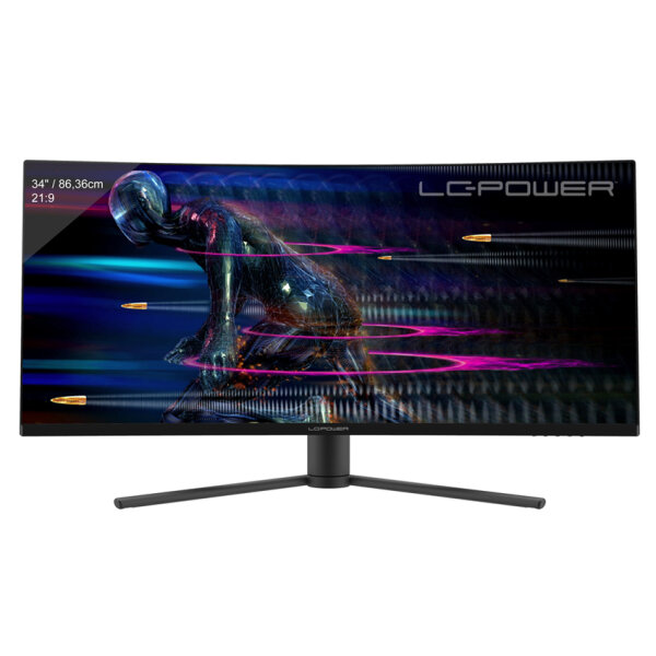 86cm(34")LC-Power M34UWQHD165C