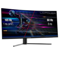 86cm(34")LC-Power M34UWQHD165C