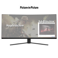 86cm(34")LC-Power M34UWQHD165C