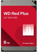 6TB Western Digital WD Red Plus 3.5" SATA 6Gb/s CMR...