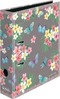 Herlitz Ordner maX.file A4 8cm Ladylike Butrfl.