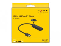 DELOCK Adapter HDMI zu USB-C Buchse (DP Alt Mode) 4K 60Hz