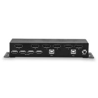 LINDY 2 Port Dual Head DisplayPort 1.2, KVM Switch