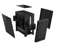 Corsair 3000D Airflow Tempered Glass Black Edition MidiTower