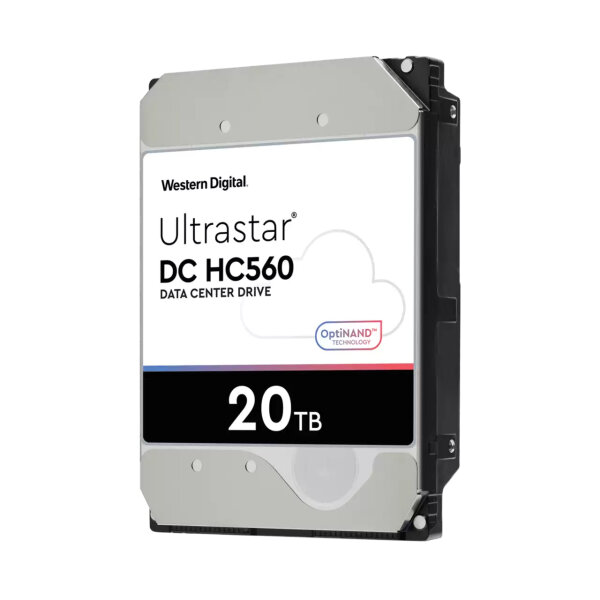 WDC  8.9cm (3.5")  20TB SATA3 WUH722020BLE6L4 7200  512MB intern
