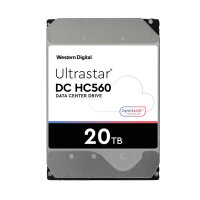 WDC  8.9cm (3.5")  20TB SATA3 WUH722020BLE6L4 7200  512MB intern
