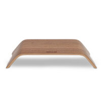 TERRATEC Monitorständer Holzdrei         Echtholz