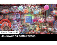 165.1cm (65") Samsung GU65CU8079U 4K Crystal UHD Smart TV WiFi FreeSync