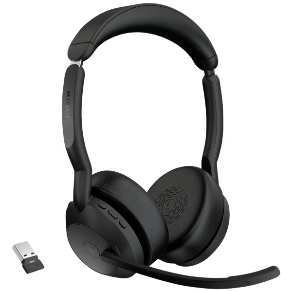 Jabra Headset Evolve2 55 USB-A MS Stereo schnurlos