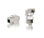 Equip CAT6 LSA Keystone Modul für RJ45 Anschluss silber 8 Stück Polybeutel