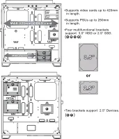 AZZA Geh Fulltower ATX Storm 6000B ARGB(Win-Glas,4xRGB)2xUSB