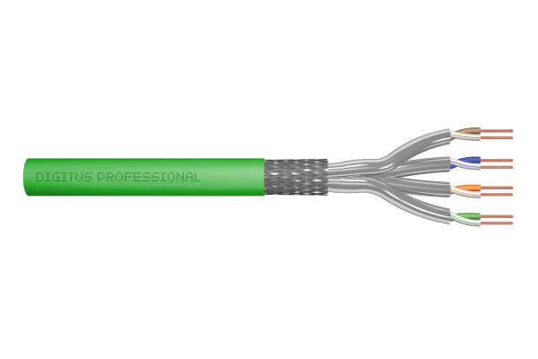 DIGITUS CAT 8.2 S/FTP Installationskabel, 100m, Simplex, DCA