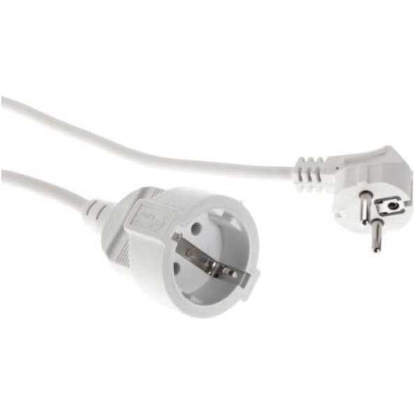 Bachmann Schuko 2m weiss