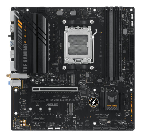 ASUS TUF GAMING A620M-PLUS WIFI (AMD,AM5,DDR5,mATX)