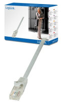 Logilink Patchkabel CAT5e  U/UTP AWG26/7 10,00m grau