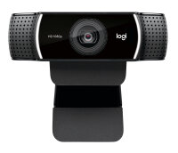 Logitech C922 Pro Stream Full-HD WebCam USB schwarz