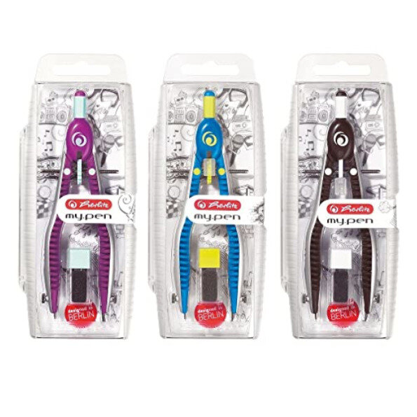 Herlitz Schnellverstellzirkel my.pen farb.sort  1er Hängepa.