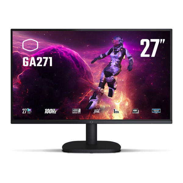 68.6cm(27")CoolerMaster GA271 WQHD VA Gaming