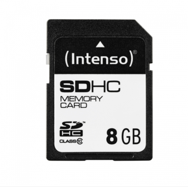 SD Card  8GB Intenso Class10
