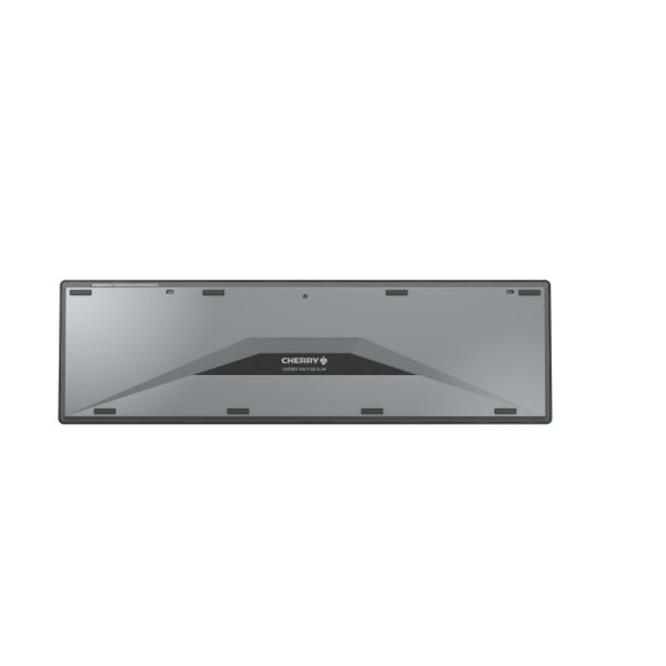 CHERRY TAS KW 9100 SLIM Wireless DE-Layout schwarz/silber