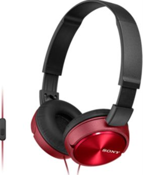 Sony MDR-ZX310R rot