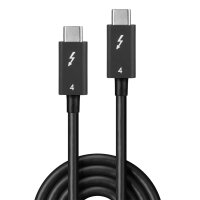 LINDY 1m Thunderbolt 4 Kabel, passiv