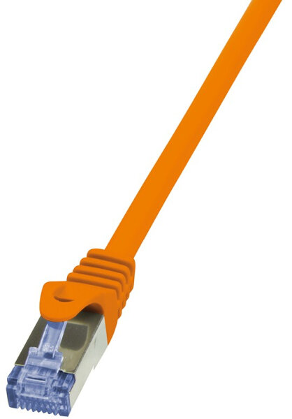 Logilink Patchkabel CAT6A  S/FTP AWG26 PIMF  3,00m orange