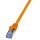 Logilink Patchkabel CAT6A  S/FTP AWG26 PIMF  2,00m orange