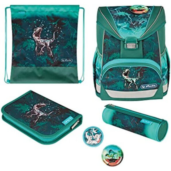 Herlitz Schulranzen UltraLight Plus Green Rex